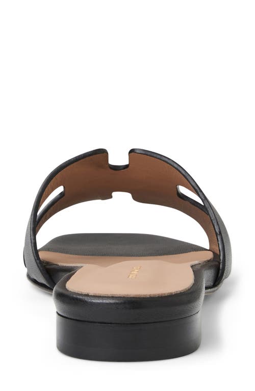 Bruno Magli Fina Slide Sandal In Black