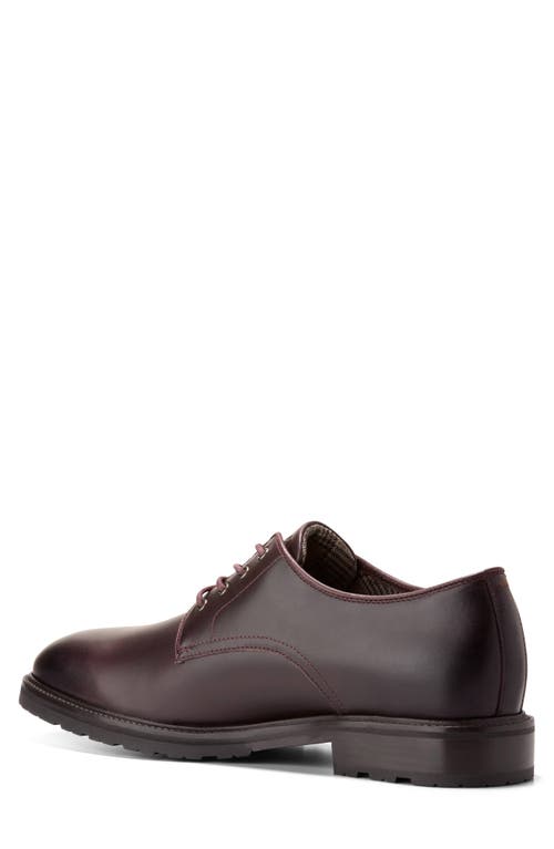 Shop Cole Haan Berkshire Lug Water Resistant Derby In Ch Bloodstone/brow