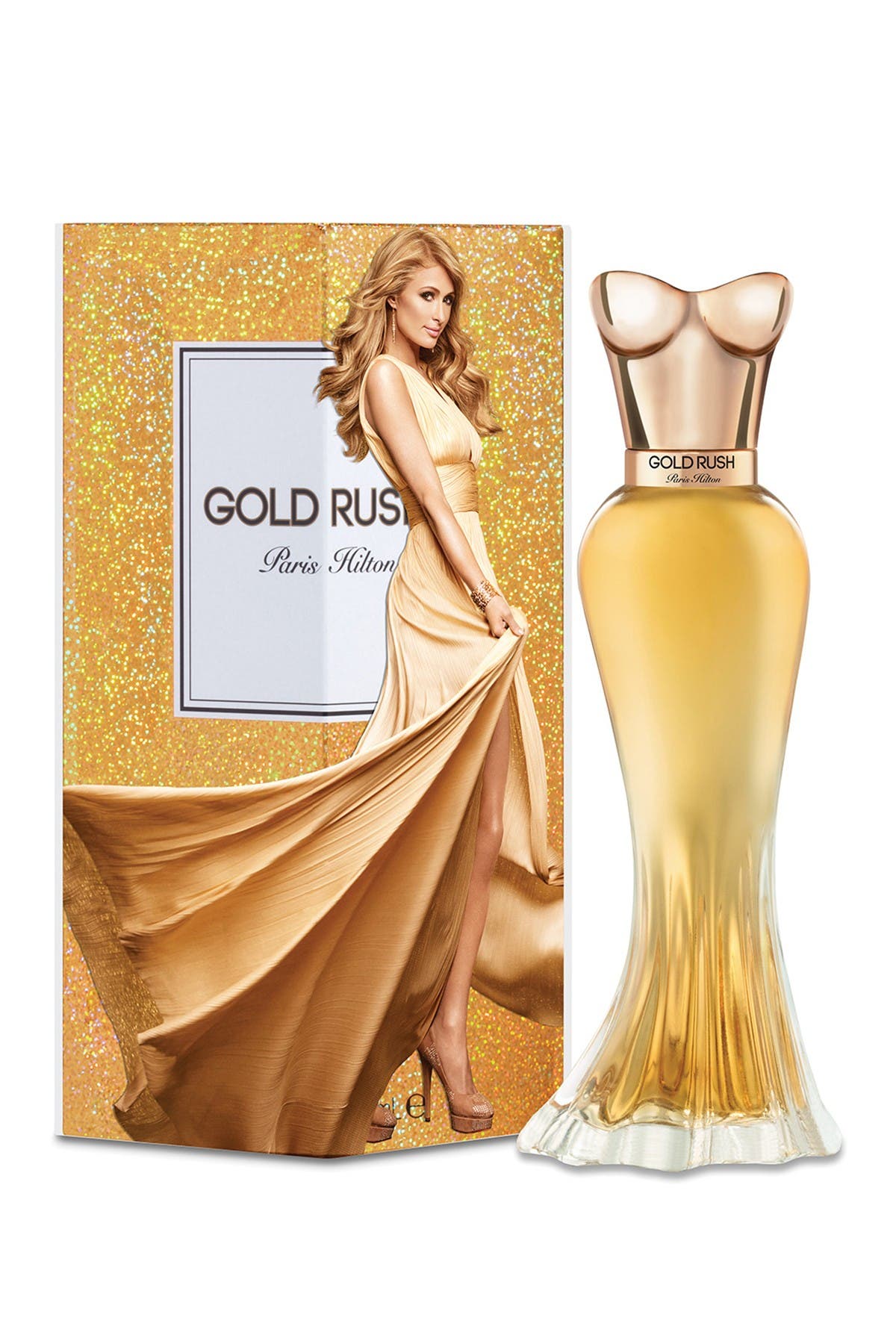 gold rush by paris hilton 3.4 oz eau spray