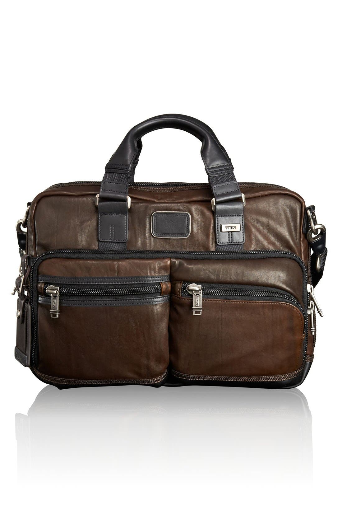 Tumi 'Bravo' Leather Commuter Briefcase Nordstrom