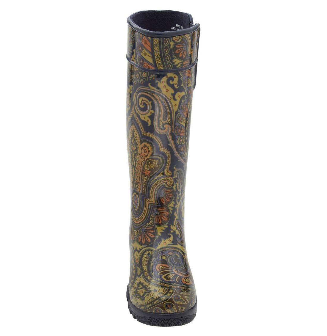 sperry pelican quilted rain boots