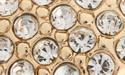 Nordstrom Rack Pavé Crystal Dome Ring In Clear- Gold