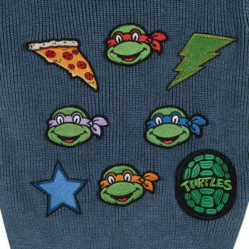 Andy & Evan Kids' x Teenage Mutant Ninja Turtles® Appliqué Cotton Sweater  Hoodie