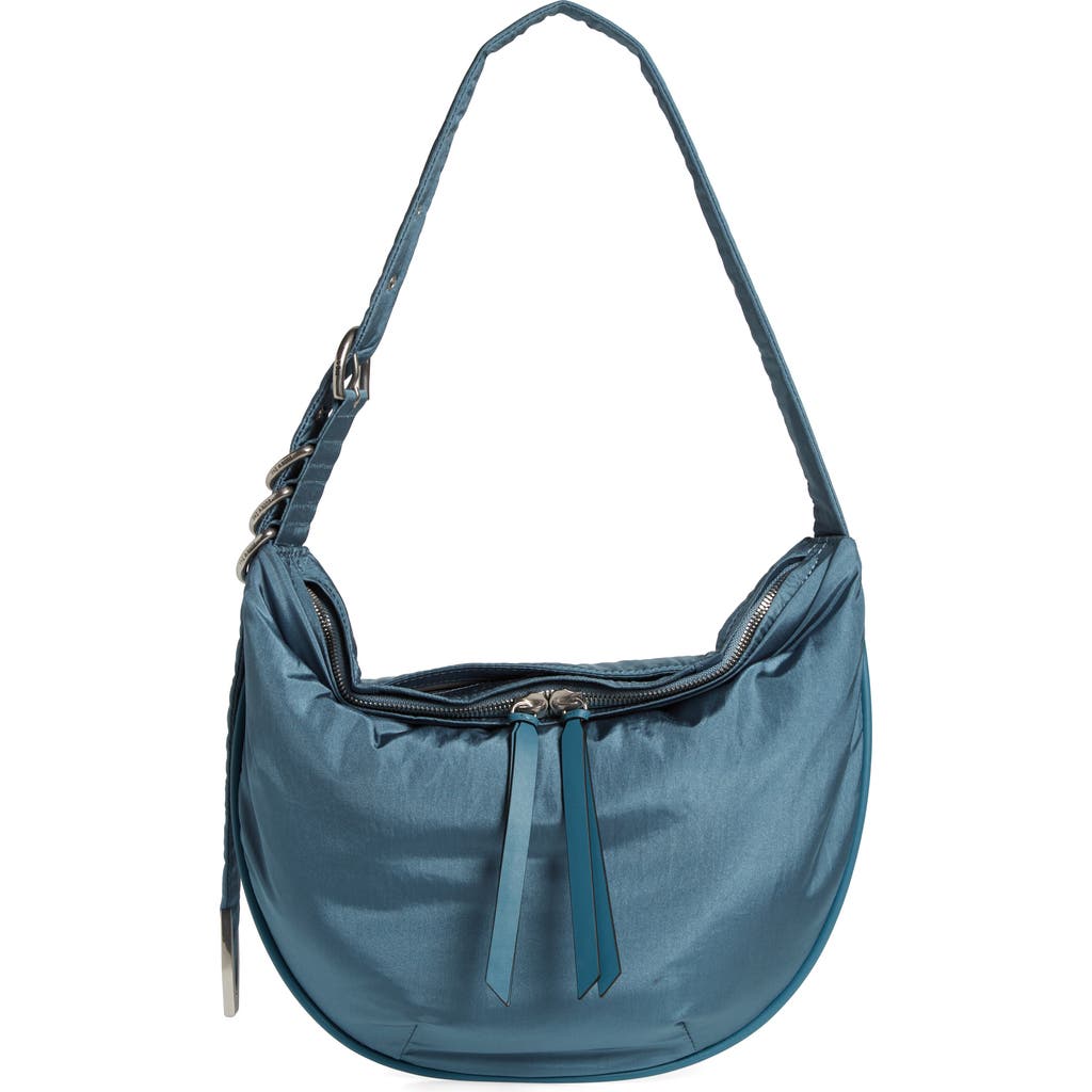 Rag & Bone Mini Spire Hobo Bag In Denim Blue