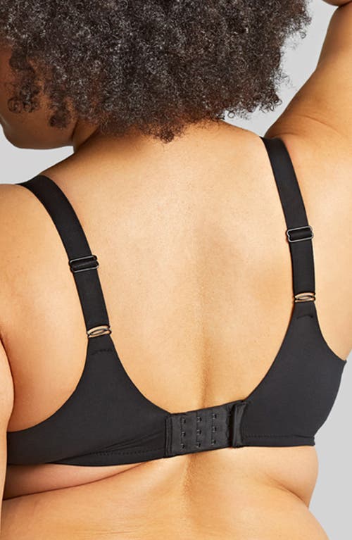 Shop Panache Bliss Underwire Stretch Side Support Bra In Noir