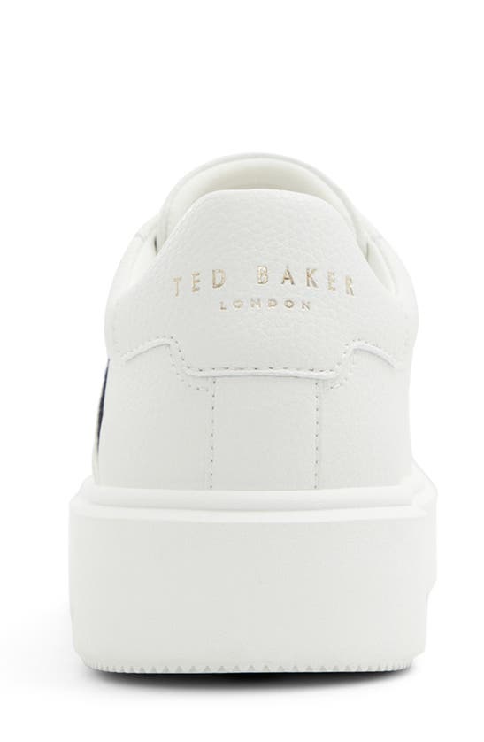 Shop Ted Baker Lornie Platform Sneaker In Gold