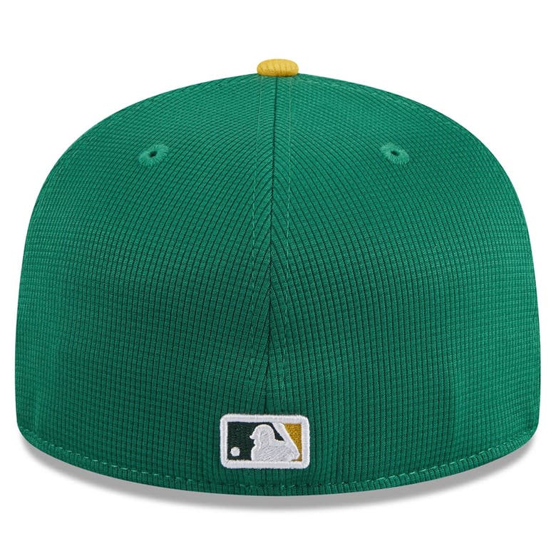 Shop New Era Youth   Kelly Green Oakland Athletics 2024 Batting Practice 59fifty Fitted Hat