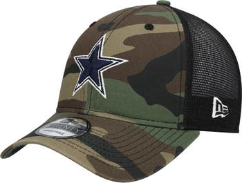 New Era Dallas Cowboys Camo 9Forty A Frame Trucker Snapback Hat