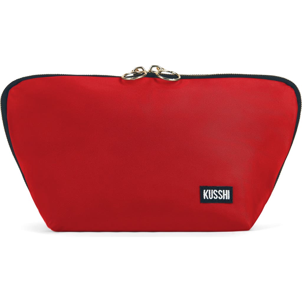 Kusshi Signature Makeup Bag In Red