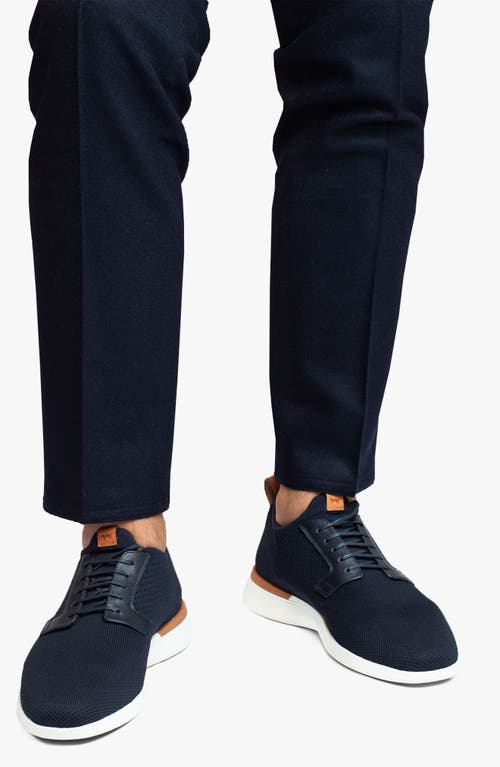 Wolf & Shepherd Swiftknit Derby In Navy/white