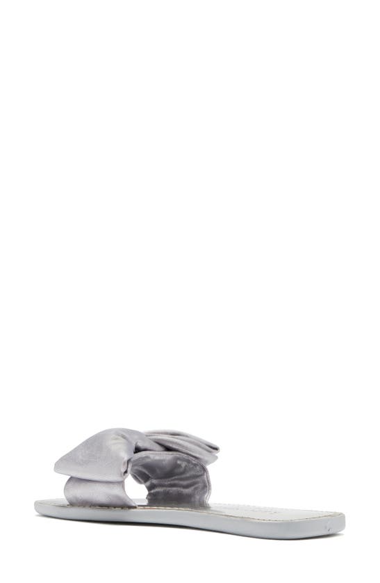 Shop Kate Spade Bikini Slide Sandal In Silver