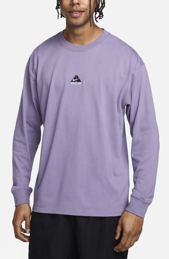 Shop Nike Dri-fit Acg Long Sleeve T-shirt In Daybreak