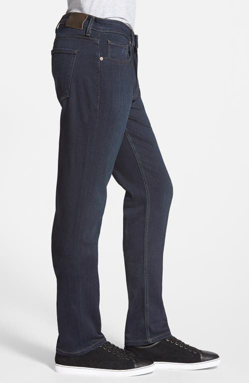 Shop Paige Federal Slim Straight Leg Jeans In Cellar/cellar