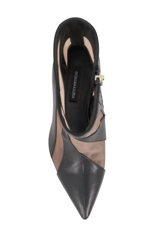 Bcbg Reldo Mesh Bootie In Black