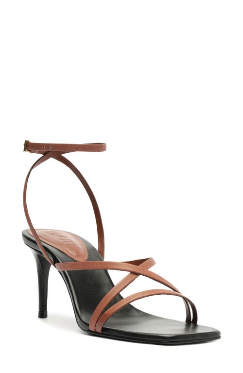 Schutz Bari Ankle Strap Sandal in Sauvage(De Na) 