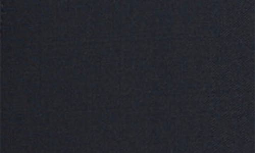 Samuelsohn Flat Front Straight Leg Wool Dress Pants In Navy