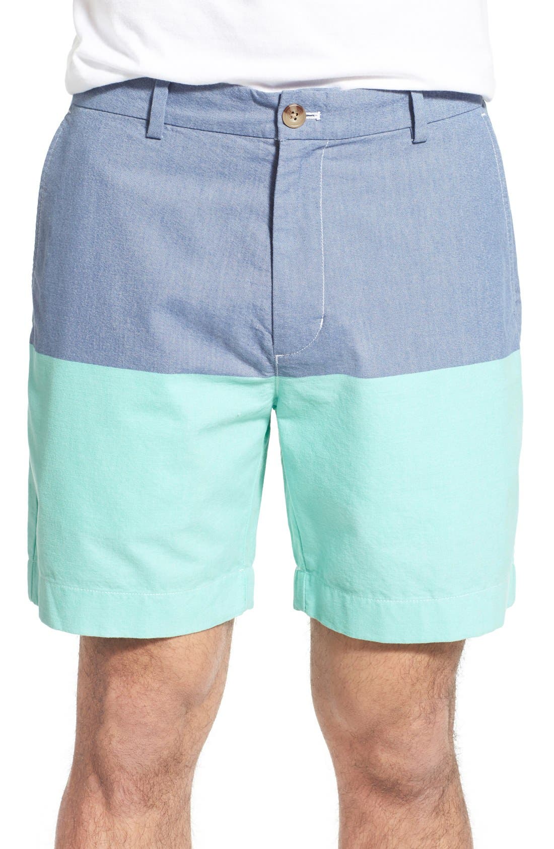 Vineyard Vines 'Colorblock Breaker' Flat Front Oxford Shorts Nordstrom