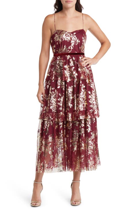 Tulle Floral Dresses for Women