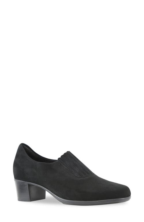 Munro Amara Pump Black Suede at Nordstrom,