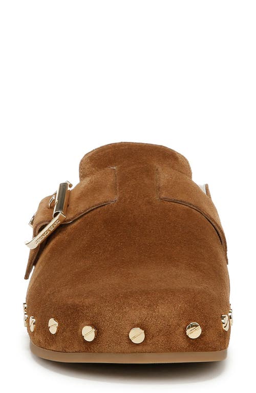 Shop Veronica Beard Fern 2 Genuine Shearling Clog In Caramel