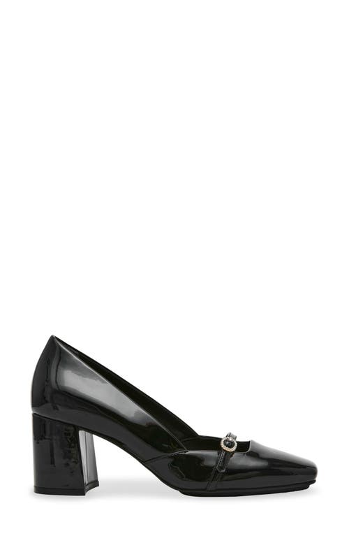 Shop Anne Klein Lexington Mary Jane Pump In Black Patent