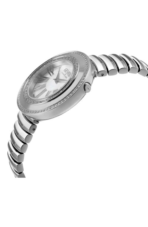 GEVRIL GEVRIL GANDRIA DIAMOND BRACELET WATCH, 36MM