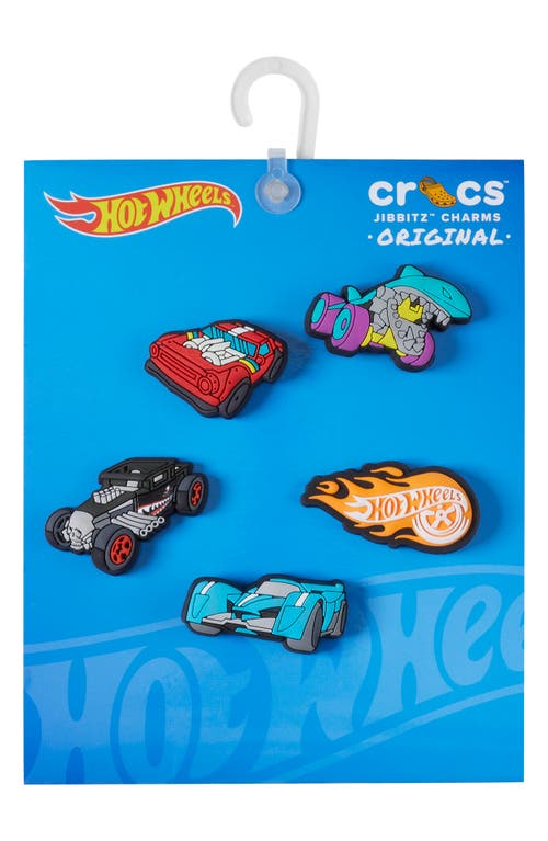 Mattel Hot Wheels Assorted 5-Pack Jibbitz Shoe Charms in White at Nordstrom