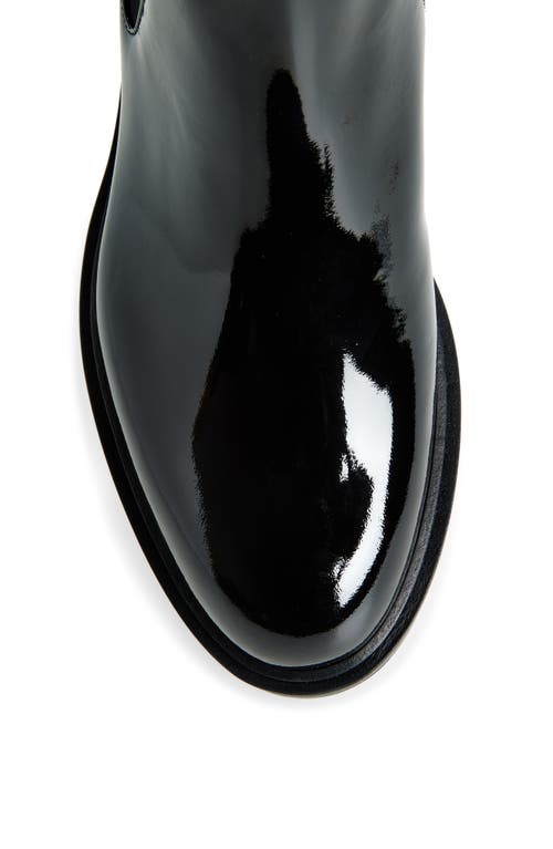 Dolce & Gabbana Men Brushed Leather Boot In 80999 Nero
