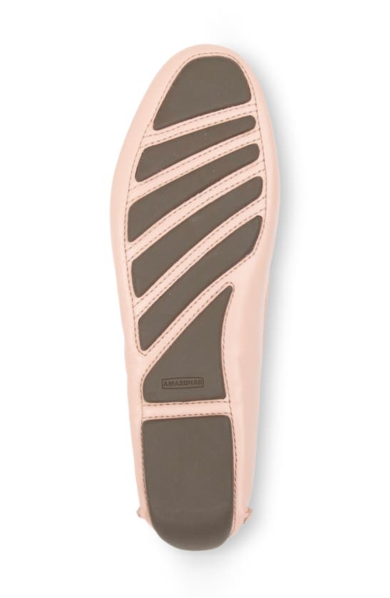 Patricia Green Kelly Woven Driving Loafer In Nude
