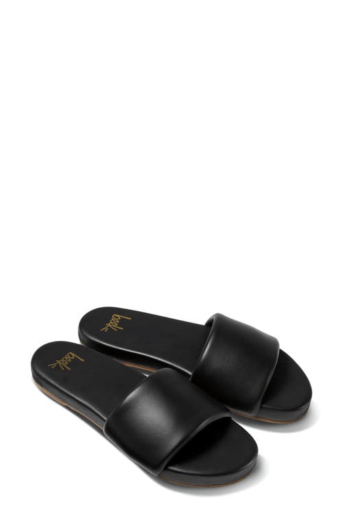 Baza Slide Sandal in Black