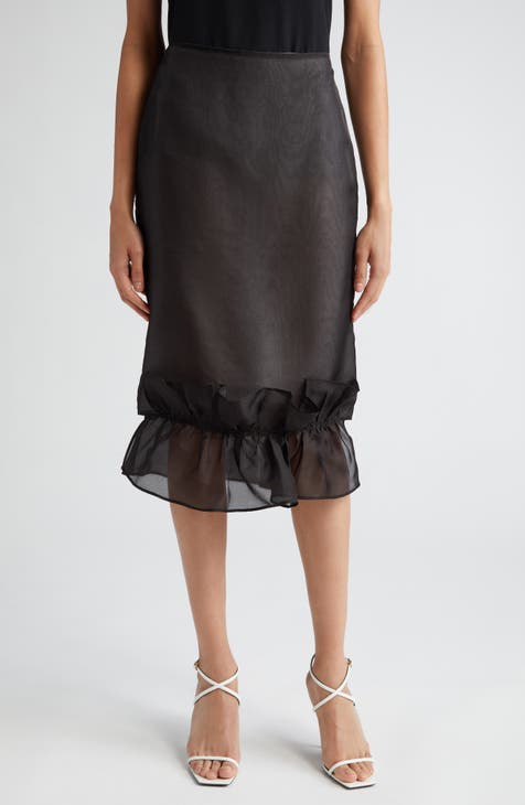 Women's 100% Silk Midi Skirts | Nordstrom