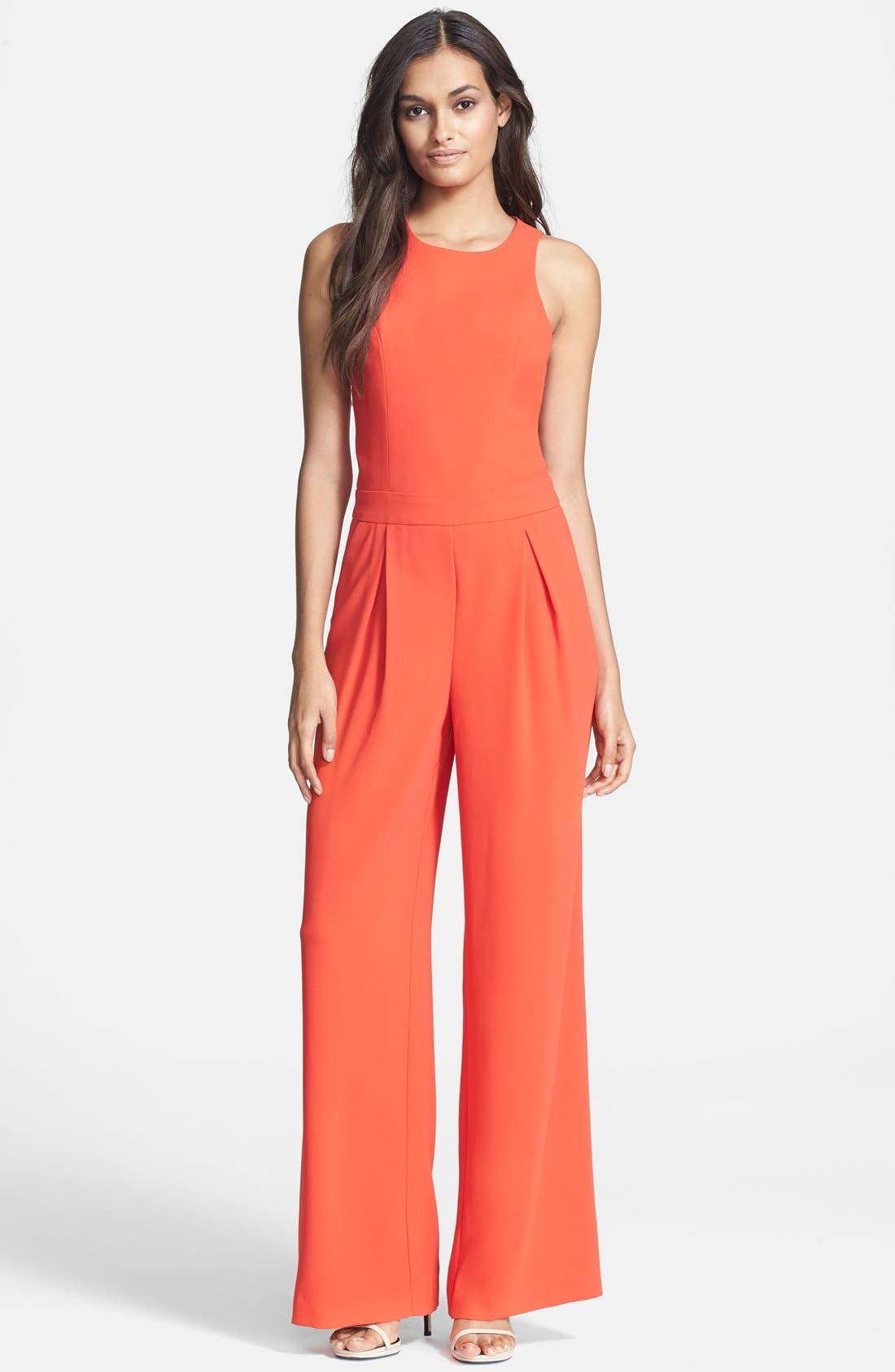 Trina Turk 'Clarity' Wide Leg Crepe Jumpsuit Nordstrom