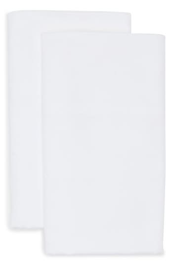 Nordstrom Rack Set Of 2 460 Thread Count Cotton Sateen Pillowcases In White