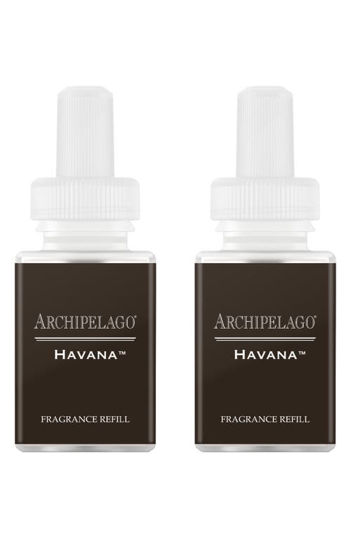 PURA x Archipelago Palm Beach 2-Pack Diffuser Fragrance Refills in Havana at Nordstrom