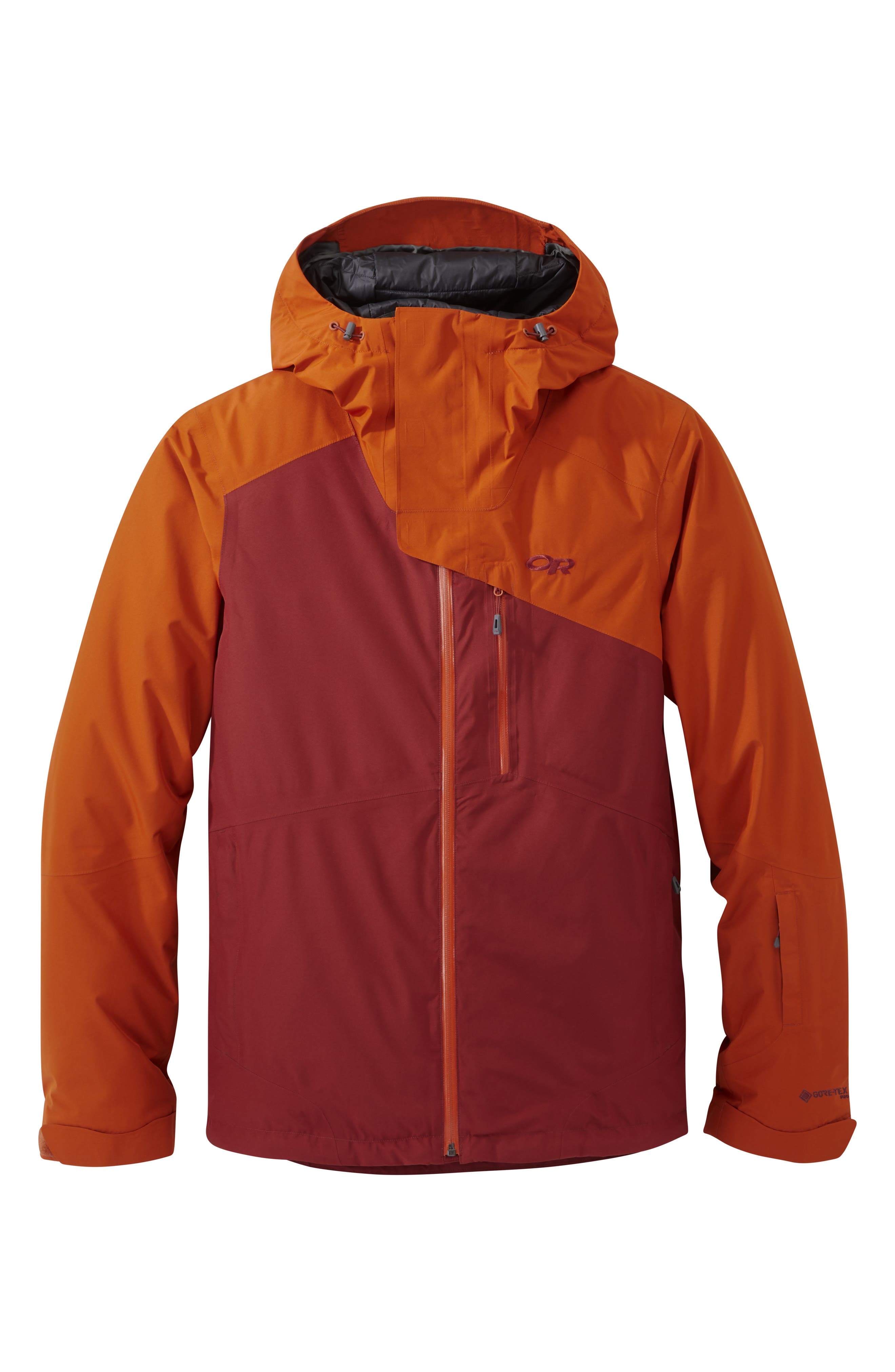 Outdoor Research Mens Tungsten GORE-TEX Jacket Waterproof Ski Coat Hooded
