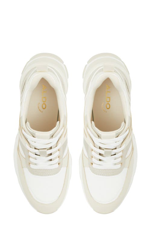 Shop Aldo Griedia High Top Sneaker In Open White