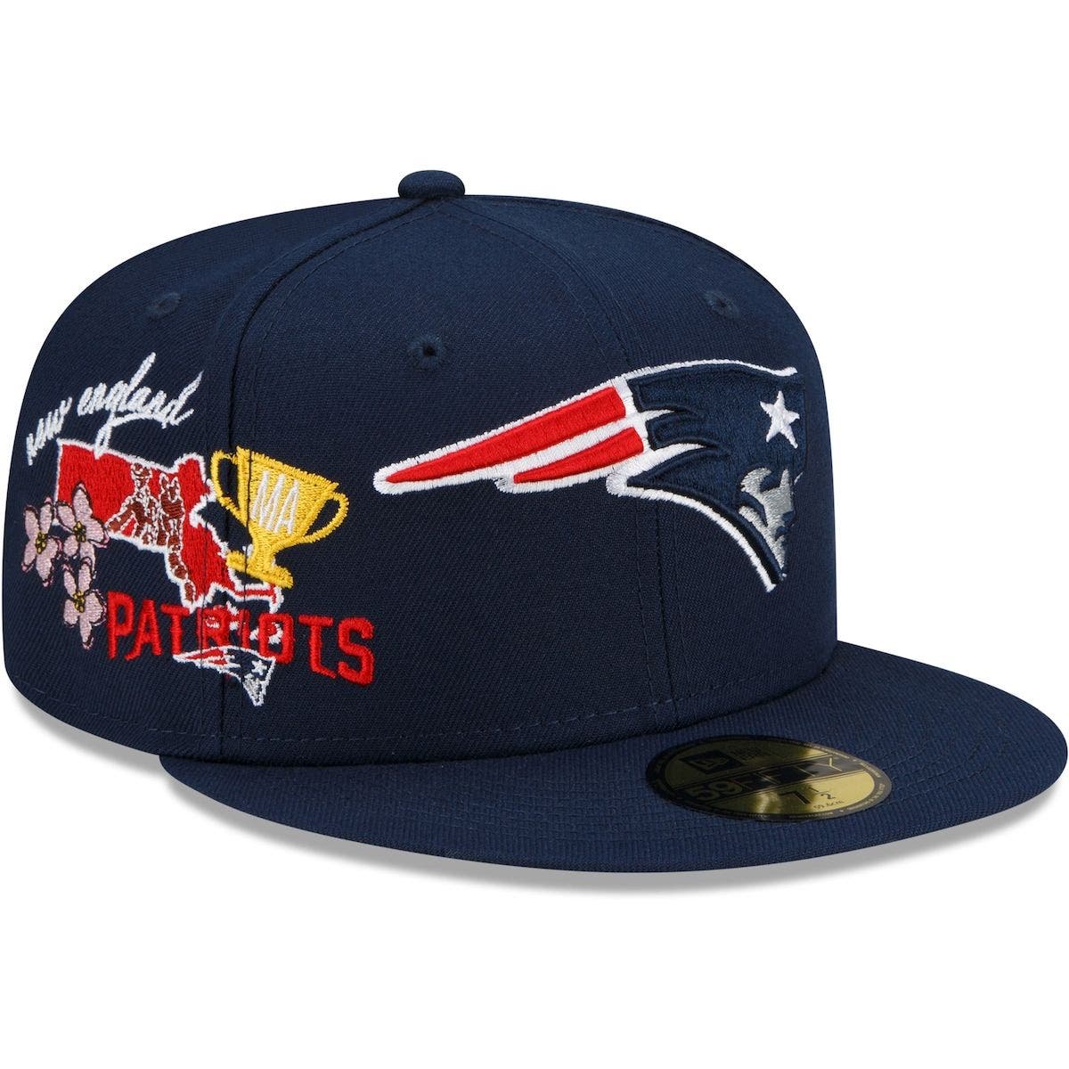 patriots fitted hat