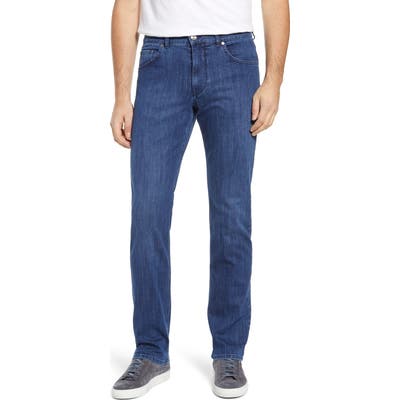 Brax Cooper Pure Straight Leg Jeans, Blue