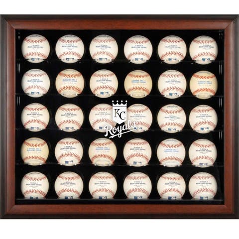 FANATICS AUTHENTIC Cincinnati Bengals Brown Framed Logo Jersey Display Case