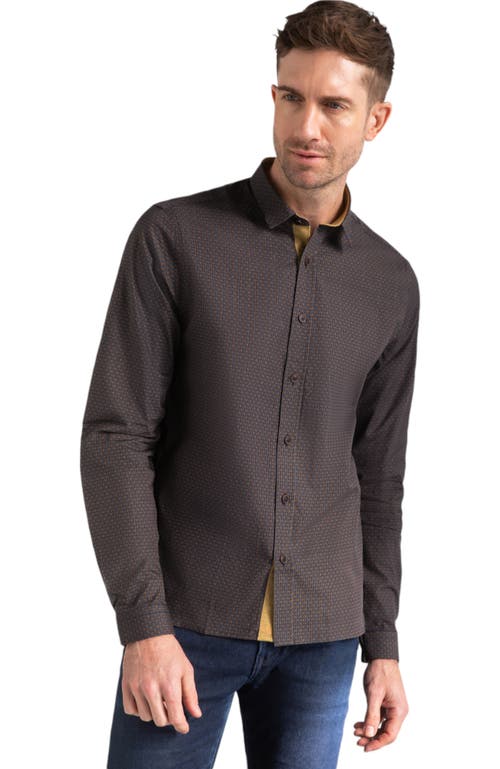 Vustra Ridgeline Button-down Shirt In Black