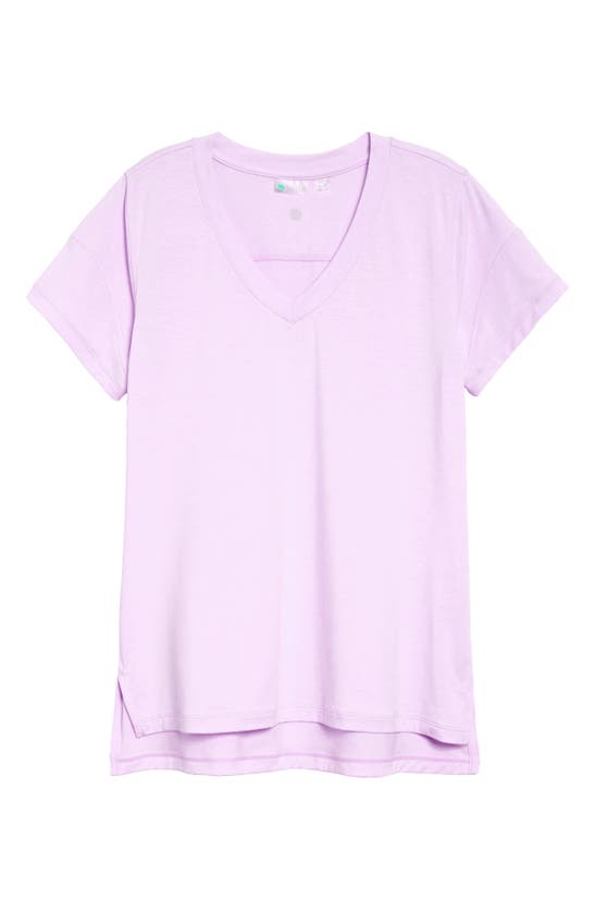 Zella Ava T-shirt In Purple Sugar