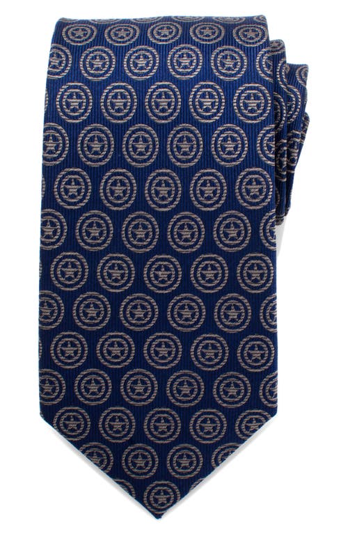 Cufflinks, Inc. Captain America Shield Silk Tie in Blue at Nordstrom, Size Regular