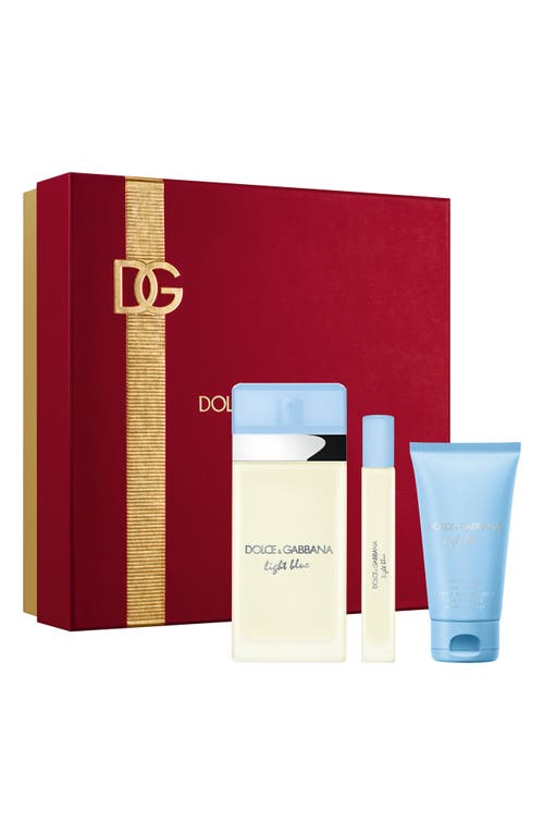 Shop Dolce & Gabbana Dolce&gabbana Light Blue Pour Homme Eau De Toilette Gift Set $184 Value In No Color