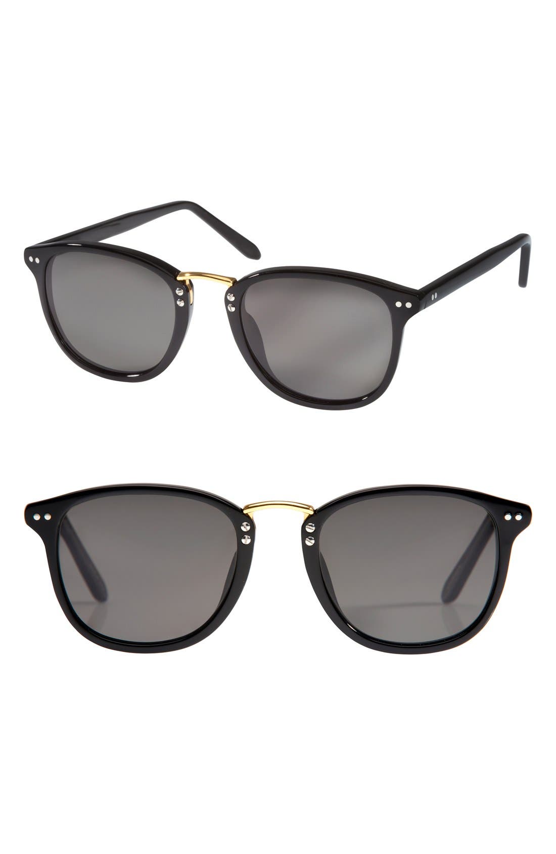 KREWE 'Franklin' 49mm Polarized Retro Sunglasses Nordstrom