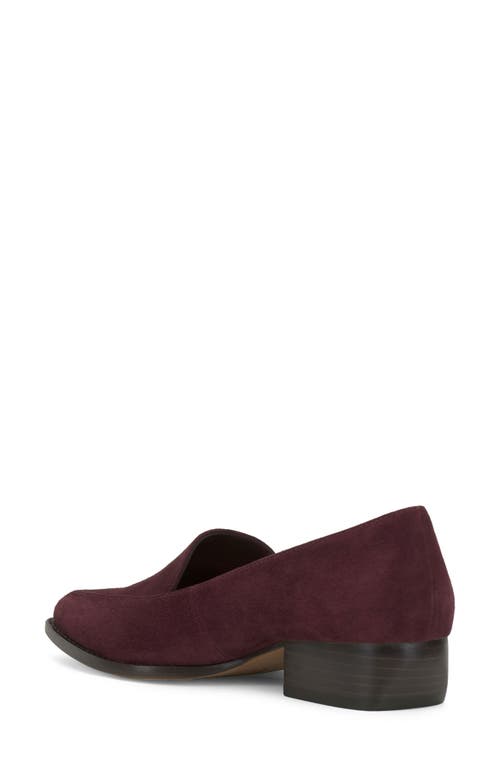 Shop Vince Camuto Becarda Pointed Toe Loafer In Petite Syrah