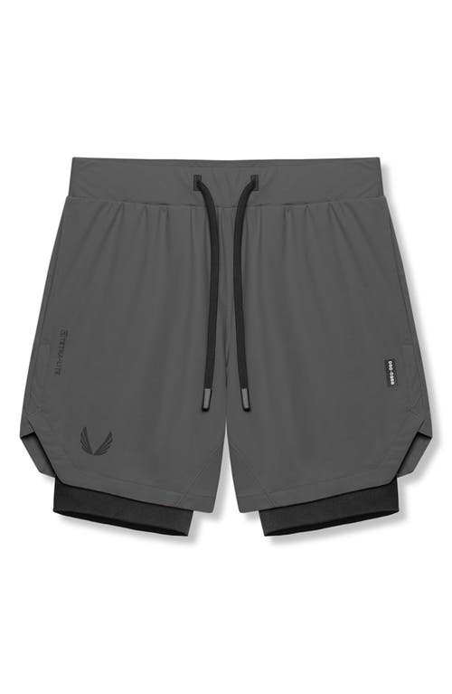 ASRV TETRA-LITE 7-Inch Water Repellent Liner Shorts Wings/Black at Nordstrom,