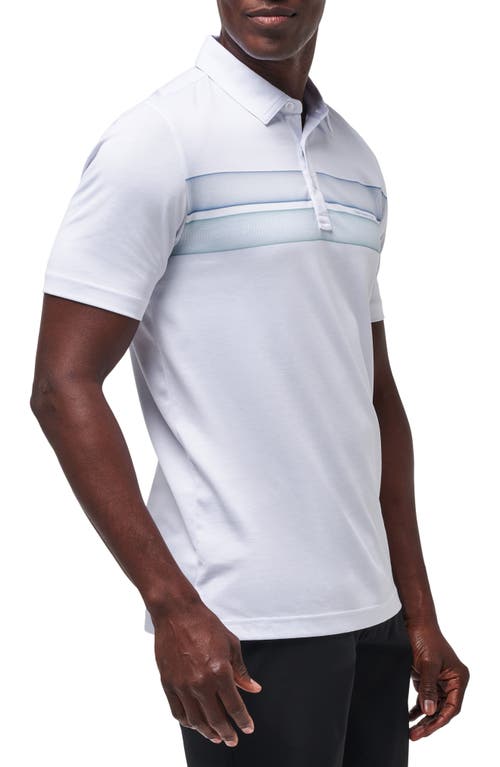 Travismathew Ocean Time Cotton Blend Polo In White