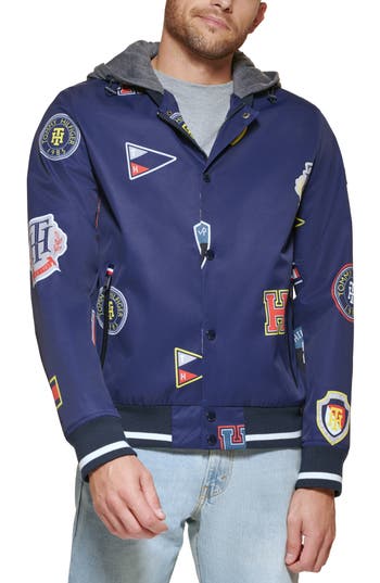 TOMMY HILFIGER TOMMY HILFIGER HOODED BOMBER JACKET 