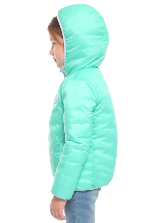 Rokka&rolla Kids' Reversible Lightweight Puffer Jacket In Baby Blue