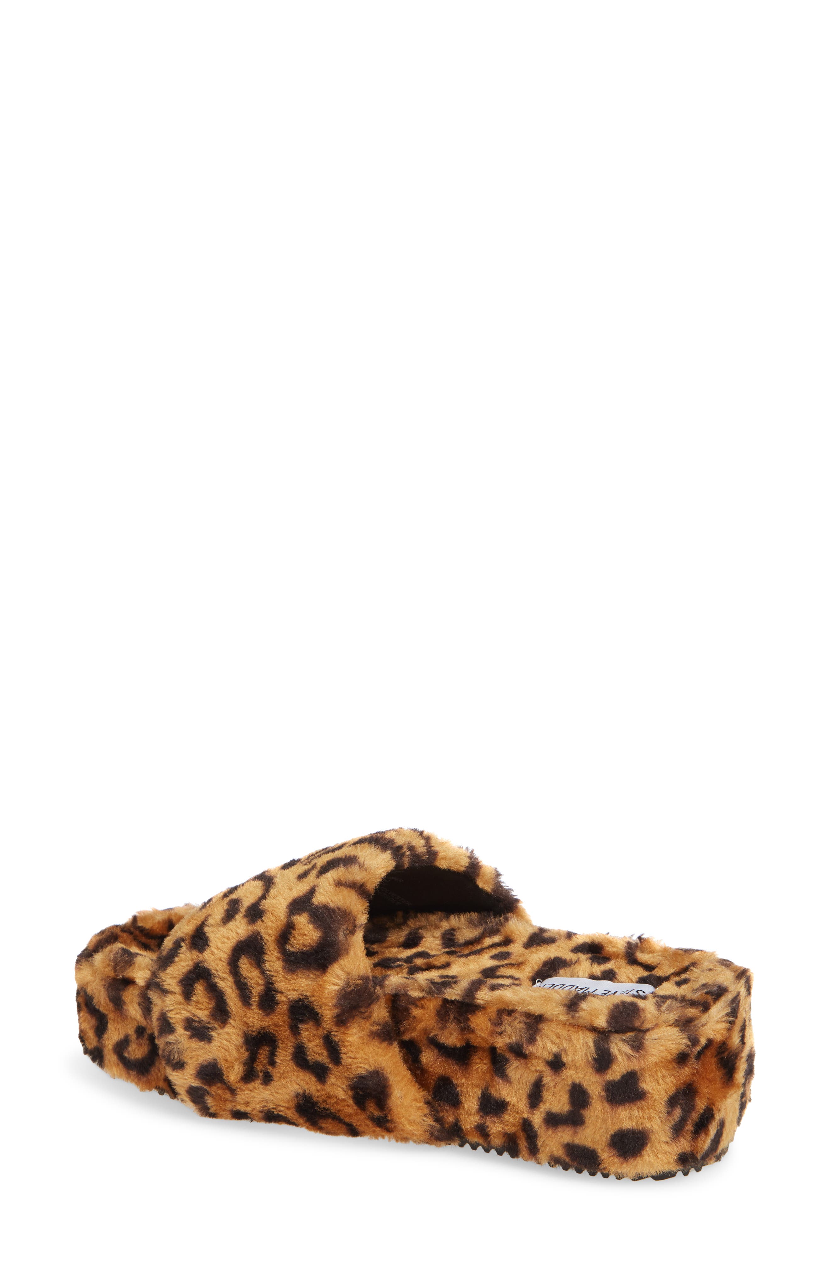 steve madden slippers with fur